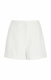 Women Crepe Elaine Short Ivory