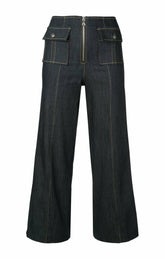 Women Azure Pant Indigo