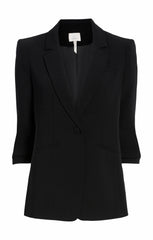 Women Crepe Khloe Blazer Black