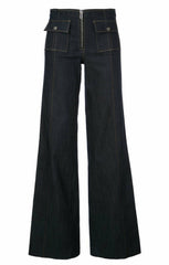 Women Long Azure Pant Indigo