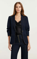 Women Denim Khloe Blazer Indigo
