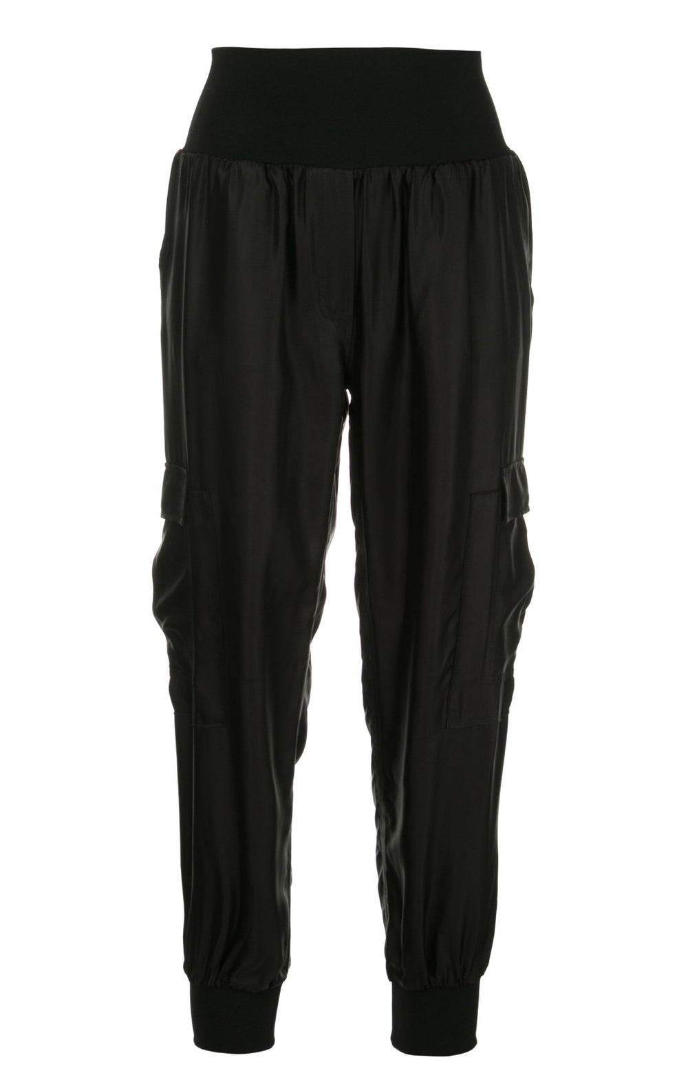 Women Giles Pant Cupro Black