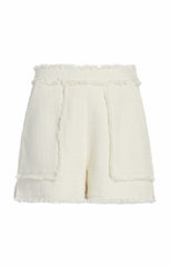 Women Allen Short Gardenia