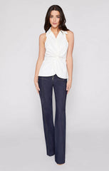 Women Sleeveless Mckenna Top Ivory