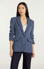 Women Boucle Khloe Blazer Shadow