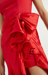 Women Drina Gown Pimento Red