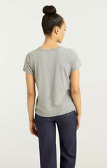Women Paris New York Tee Heather Grey/Black