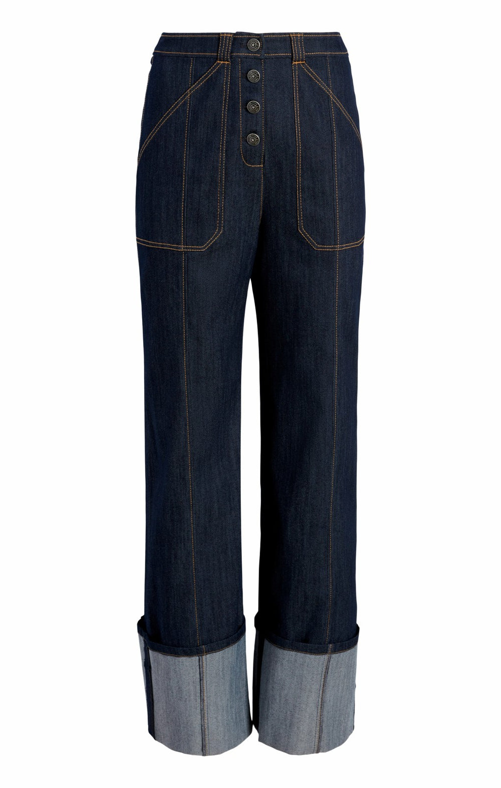 Women Cuffed Benji Pant Indigo