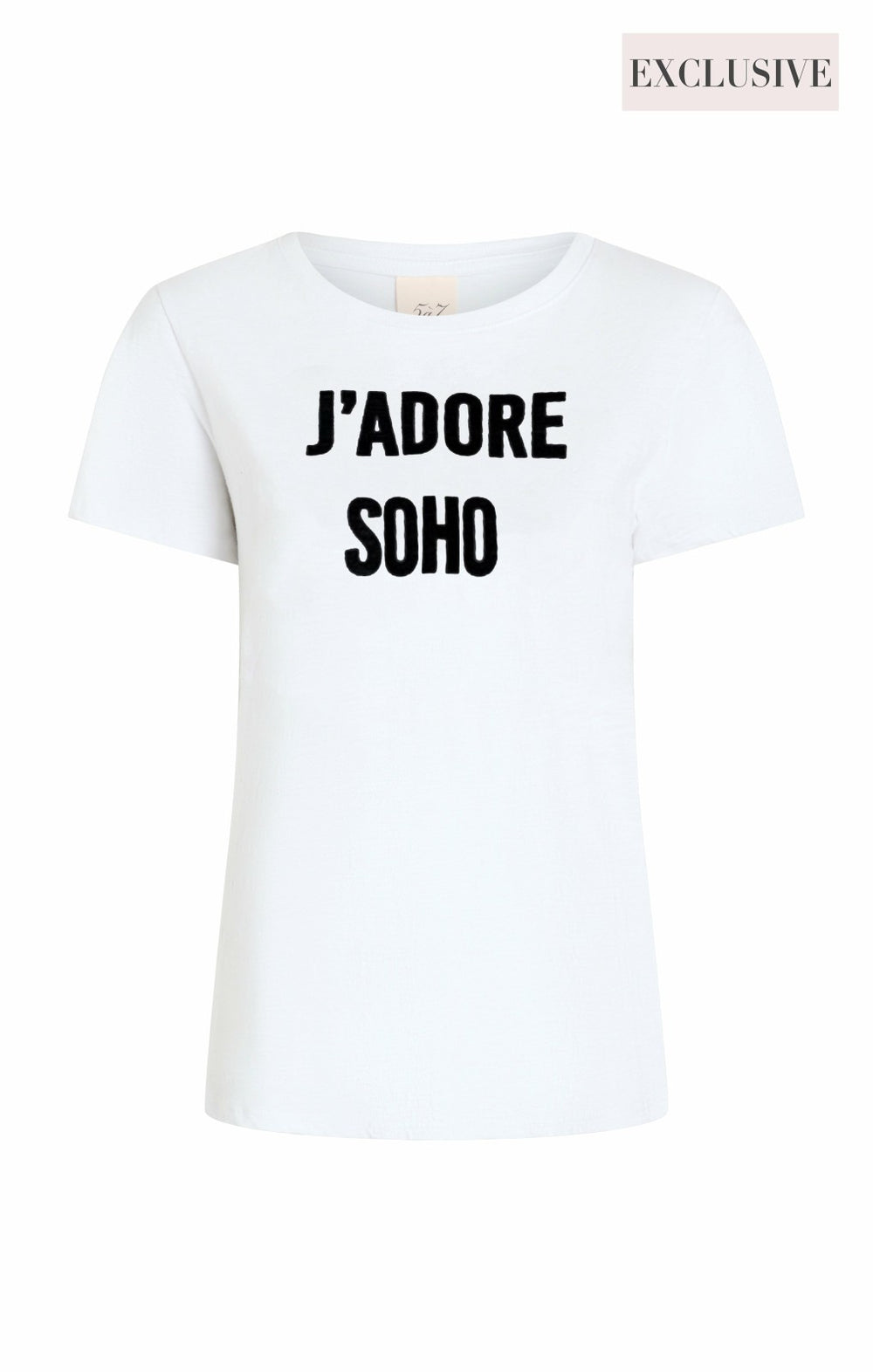 Women J'adore Soho Tee White/Black