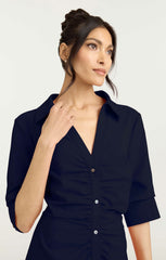 Women Mini Elina Dress Navy