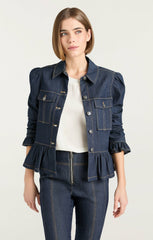 Women Delanie Jacket Indigo