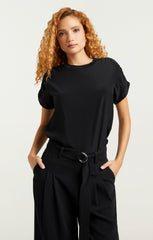 Women Lorainne Top Black