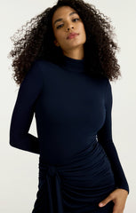 Women Johnson Dress Navy