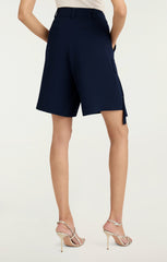 Women Crepe Odilia Short Navy
