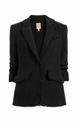 Women Boucle Khloe Blazer Black