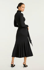Women Johnson Dress Black