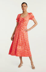 Women Ximena Dress Pale Flamingo/Orange