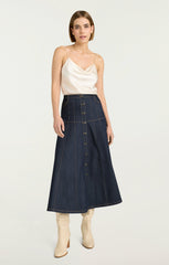 Women Veena Skirt Indigo
