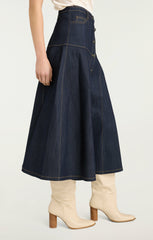 Women Veena Skirt Indigo
