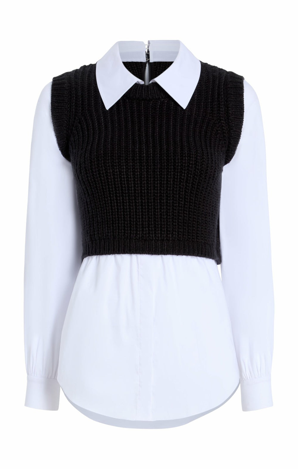 Women Mara Shaker Pullover Black