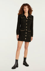 Women Sasha Dress Black/Gold