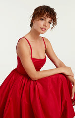 Women Violetta Gown Candy Apple