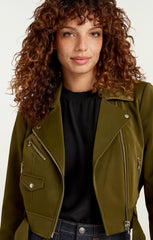 Women Zoe Jacket Dark Olive