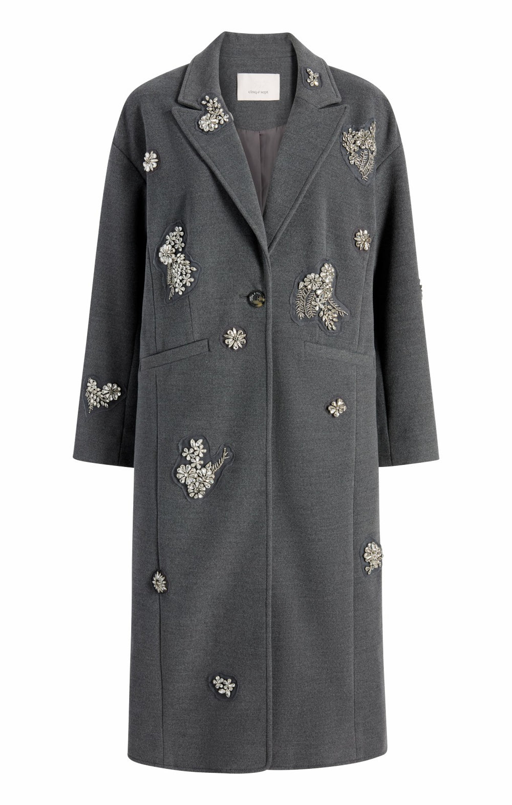 Women Crystal Ivy Gravis Coat Heather Grey