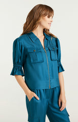 Women Holly Jacket Blue Sapphire