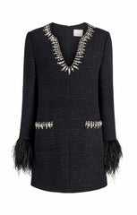 Women Static Boucle Kas Dress Black