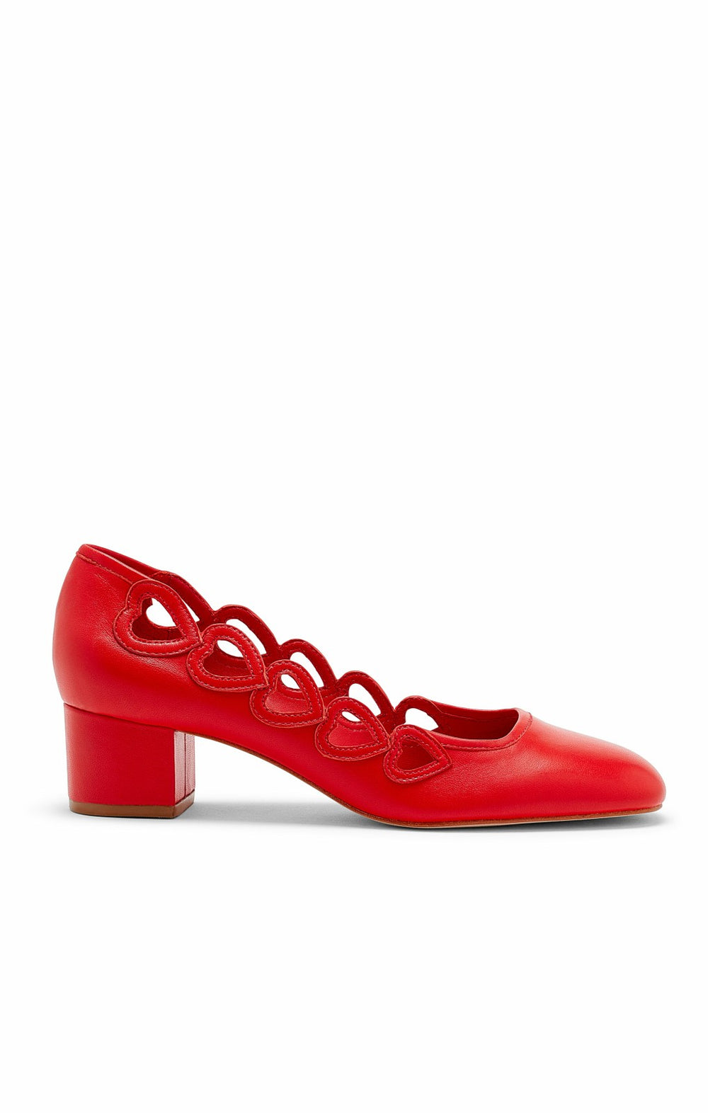 Women Martine Block Heel Pump Cardinal