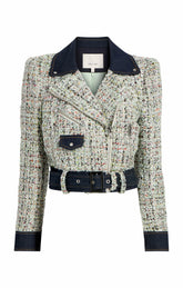 Women Anya Boucle Zoe Jacket Patina Multi