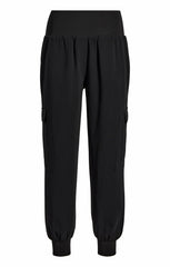 Women Crepe Giles Pant Black