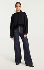 Women Albertine Sweatshirt Black