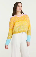 Women Caspar Pullover Rainbow Multi