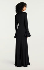 Women Evelyn Gown Black