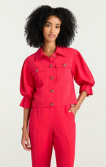 Women Julieta Jacket Cardinal