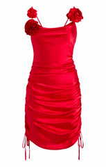 Women Logan Dress Cardinal