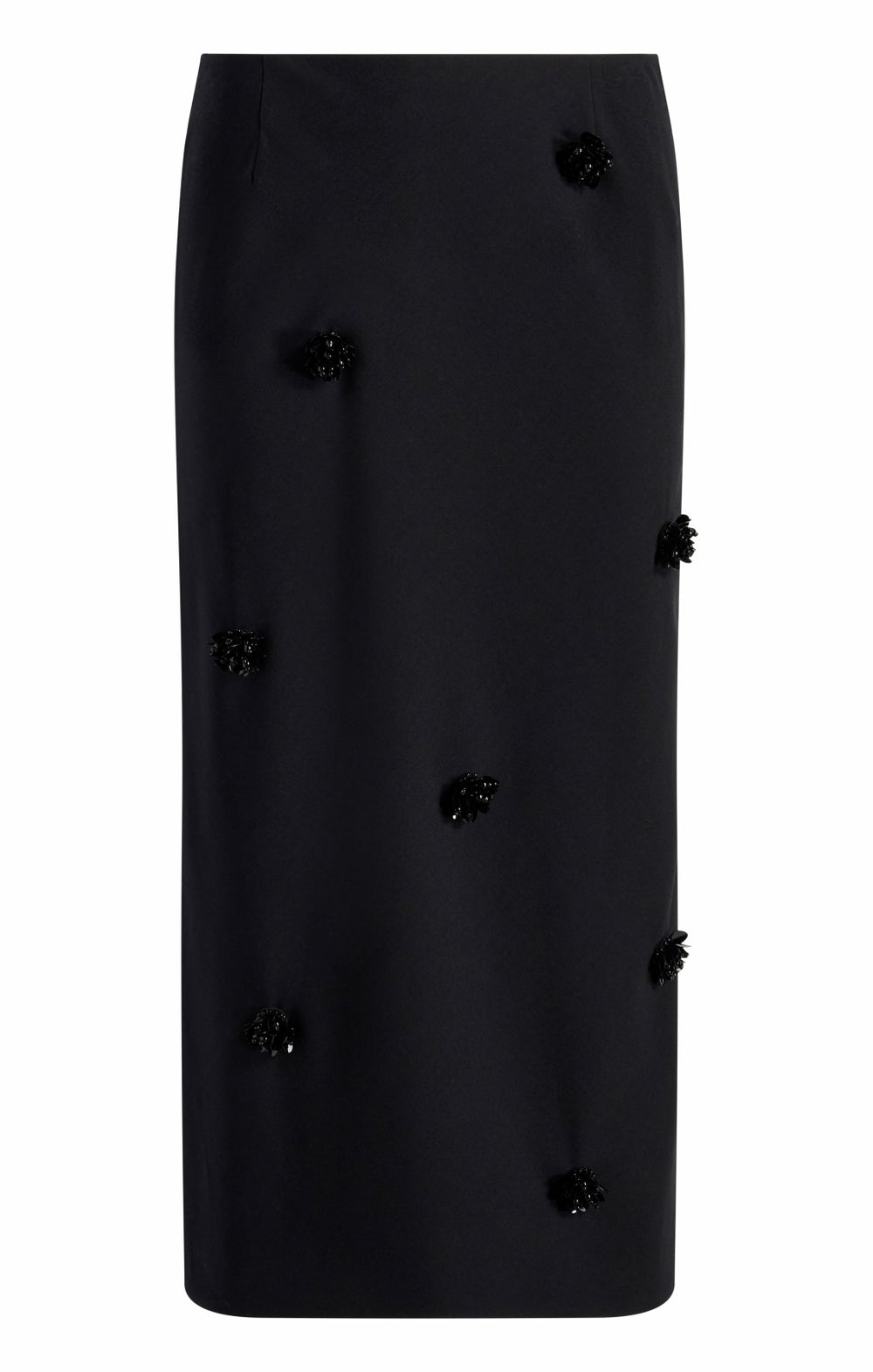 Women Sequin Dot Abbie Skirt Black/Black