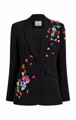 Women Paillette Vines Cheyenne Blazer Black/Multi