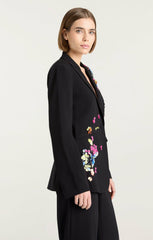 Women Paillette Vines Cheyenne Blazer Black/Multi