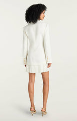 Women Long Sleeve Regan Dress Ivory