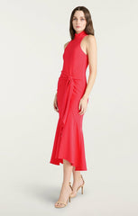Women Crepe Rori Dress Cherry Lemon