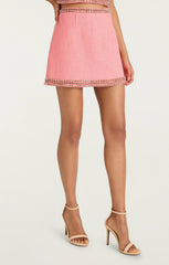 Women Verity Skirt Pink Poppy/Multi