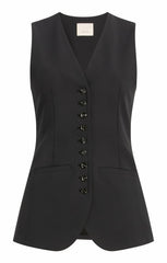 Women Kallen Vest Black