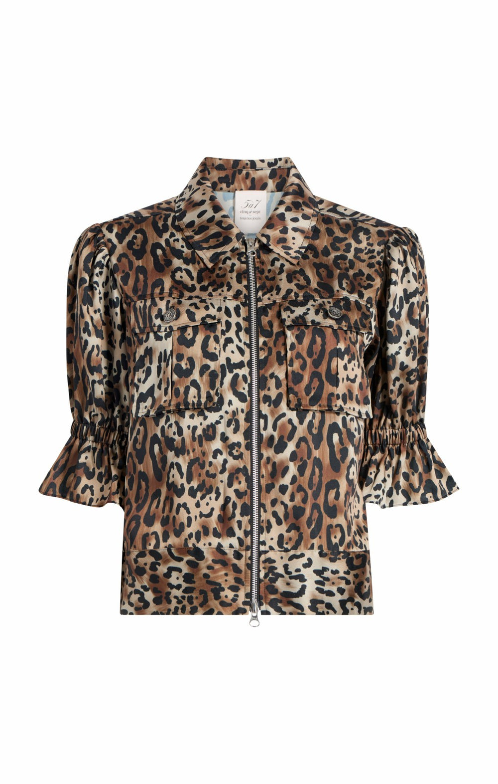 Women Leopard Holly Jacket Black/Sahara