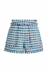 Women Matilda Tweed Allen Short Navy Multi