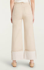 Women Cuffed Benji Pant Khaki