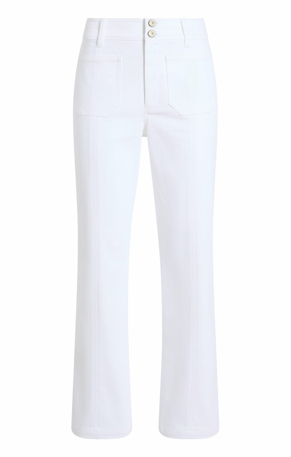 Women White Denim Dorothea Pant White