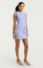 Women Lucie Boucle Ellisella Dress Honey Lavender Multi